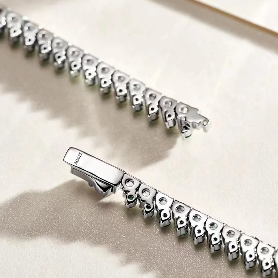 Collar Tennis de Moisanitas (A Pedido) - Ámbar Joyas