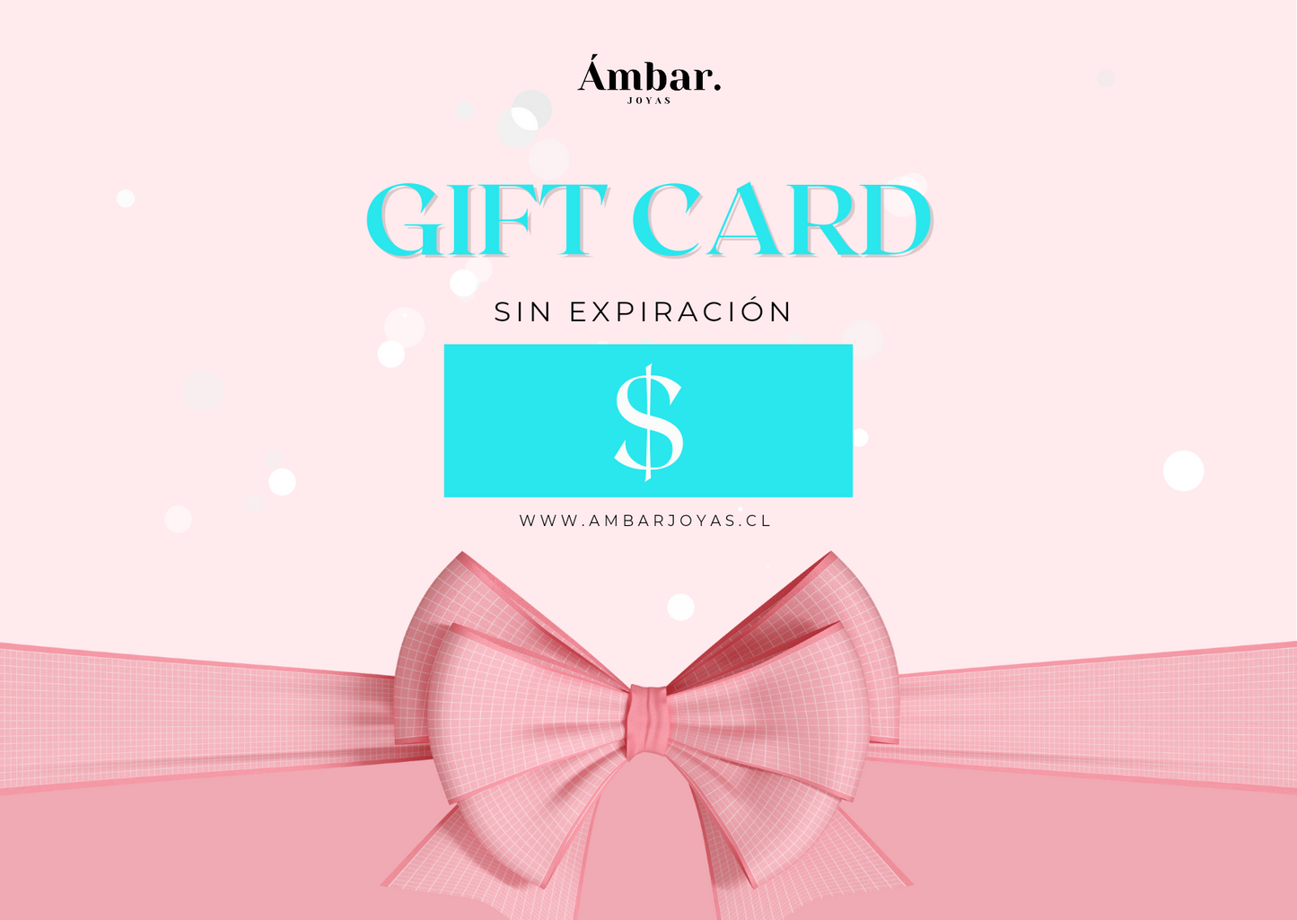 Gift Card Ámbar - Ámbar Joyas