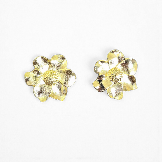Aros Flor Magnolia - Baňo de Oro