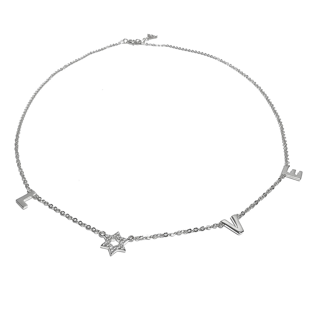 Collar Love Plata 925