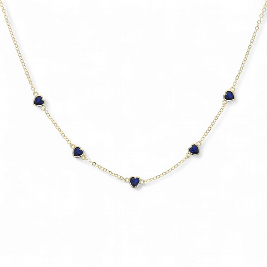 Cadena Corazones de Circones