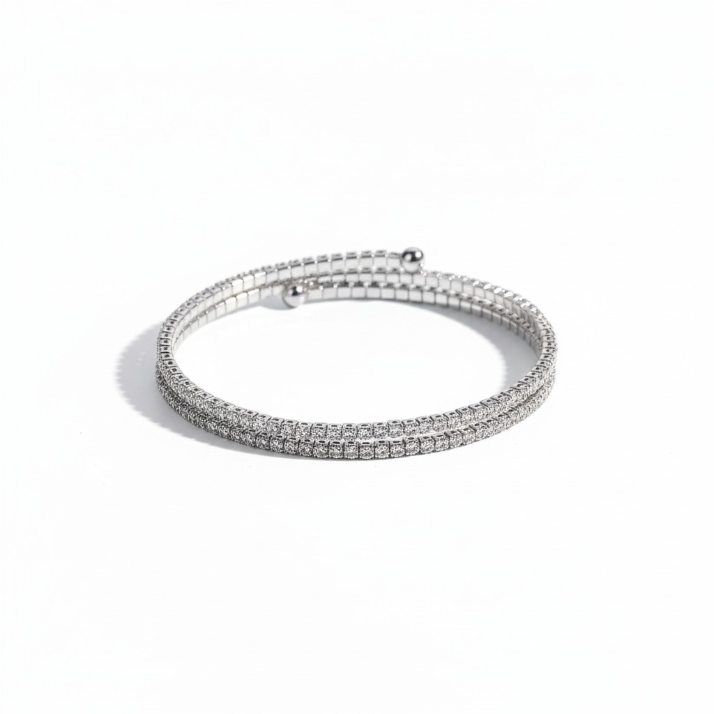 Pulsera Triple Ajustable- Baño de Oro 18k