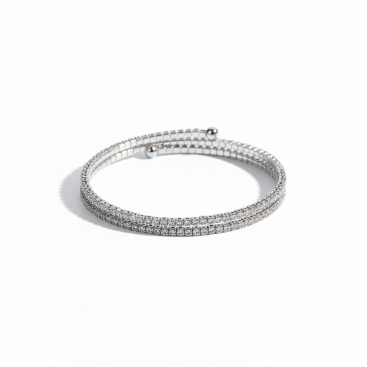 Pulsera Triple Ajustable- Baño de Oro 18k