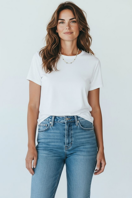 Collar Choker Circonitas Blancas y Negras