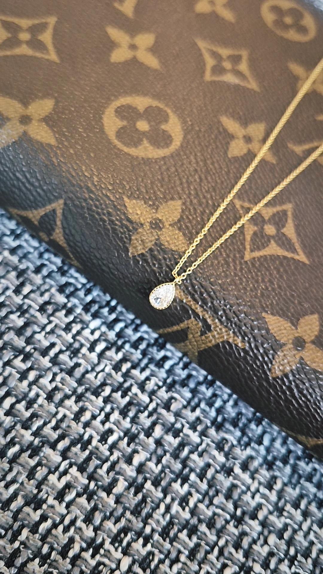Cadens Gota Circonia Plata 925 - Oro 18k