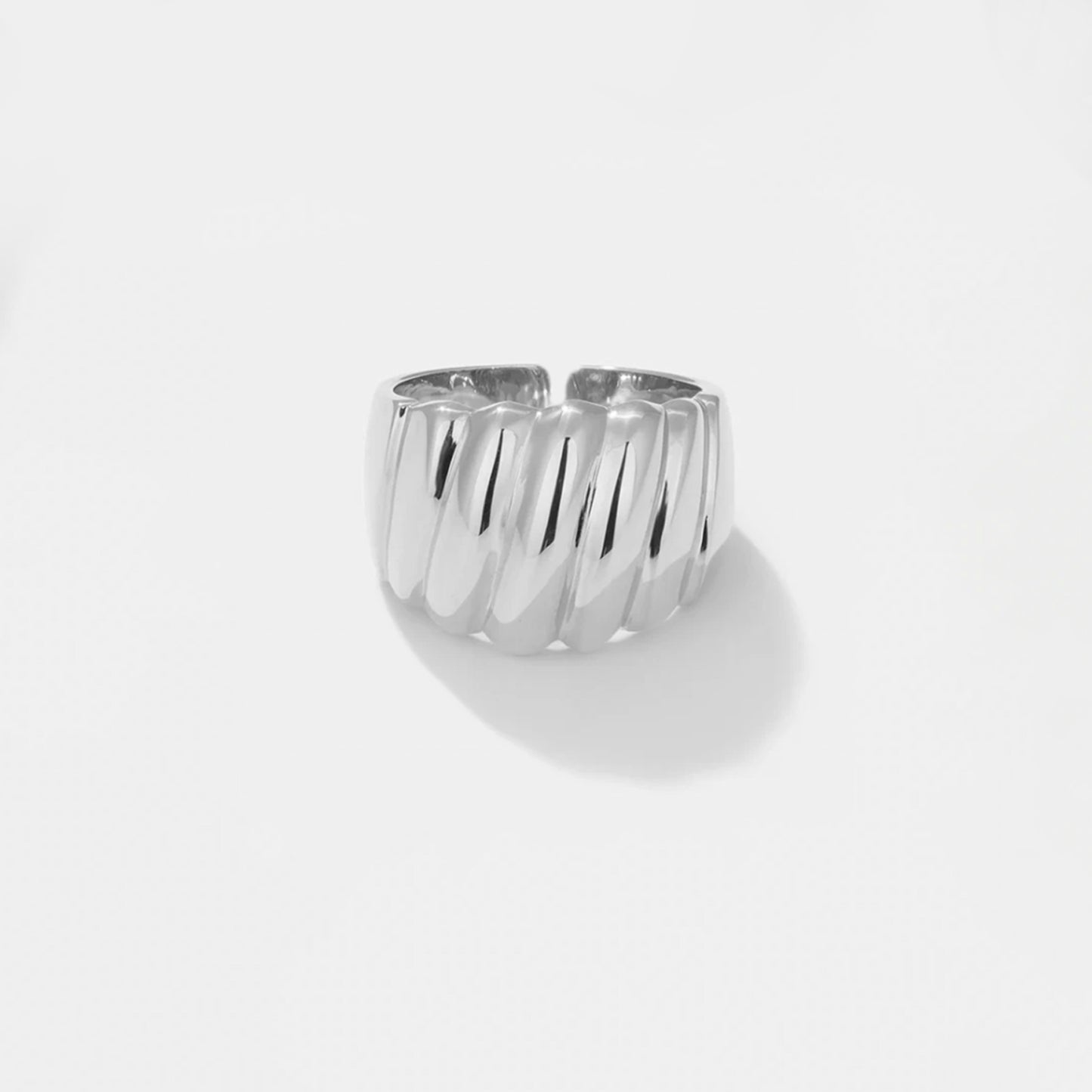 Anillo Ajustable Bold Plata 925 – Rodio
