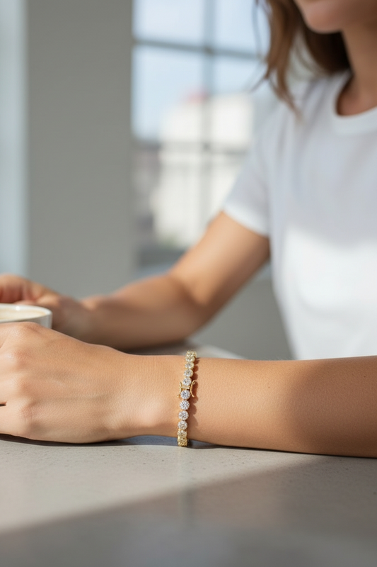 Pulsera Tennis Cluster