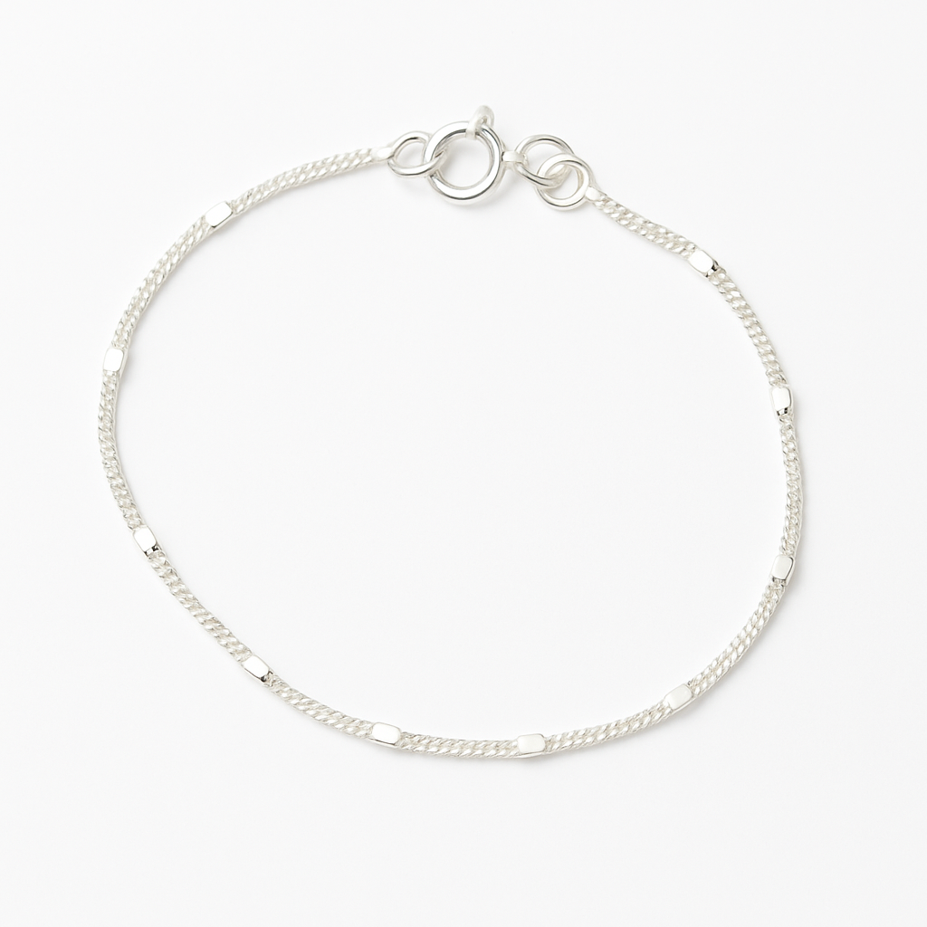 Pulsera de Plata 925 Bolitas