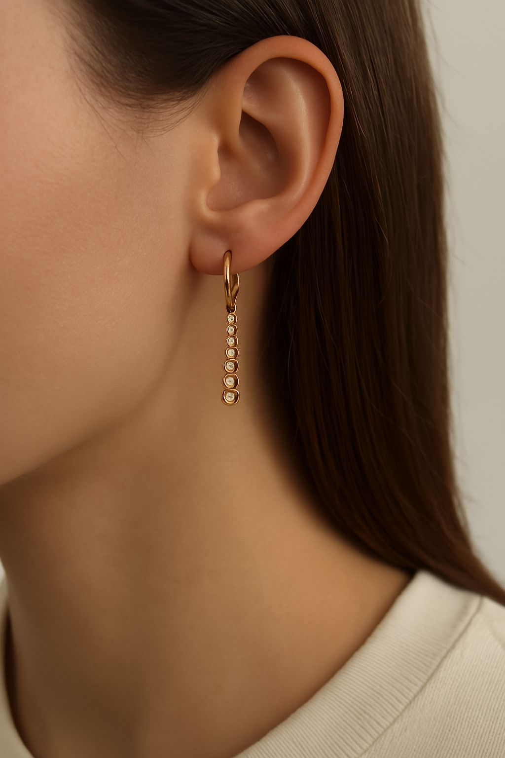 Aros Colgantes Bisel