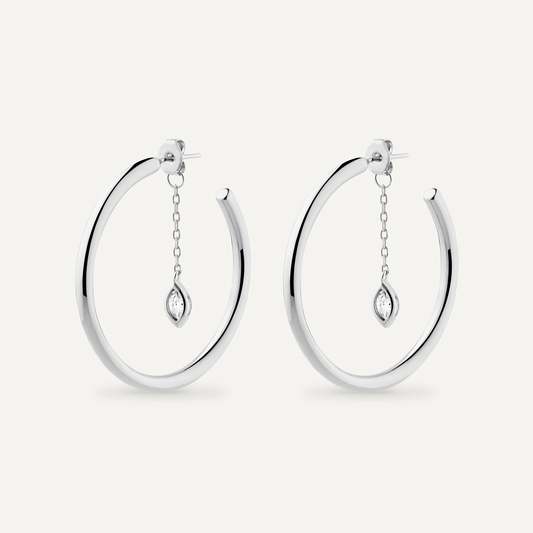 Argollas Classic con Cierre Dije