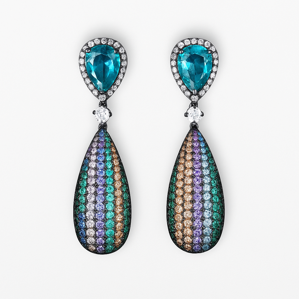 Pendientes Gotas Nocturnas