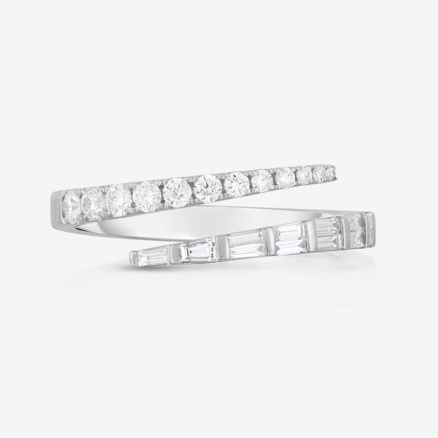 Anillo Ajustable Mix Circones Plata 925 - Rodio