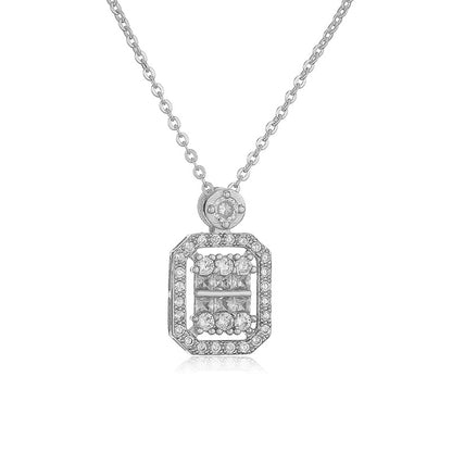Cadena Dafne Plateado