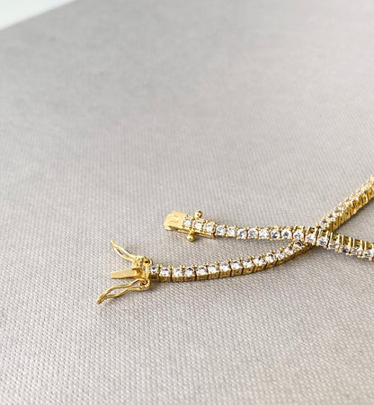 Collar Tennis Circones 3mm - Ámbar Joyas