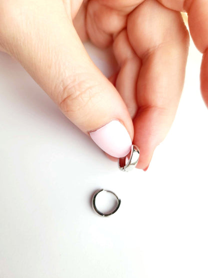 ARGOLLAS BASIC 1.1CM - Ámbar Joyas