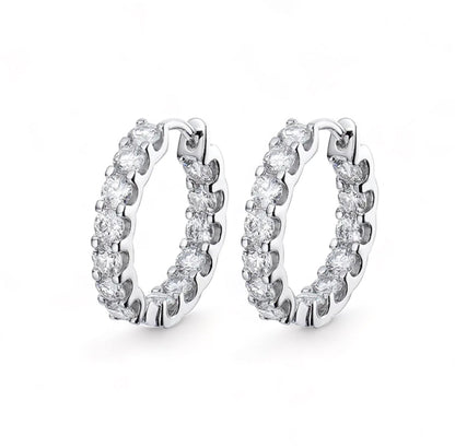 Argollas Moisanitas 3mm