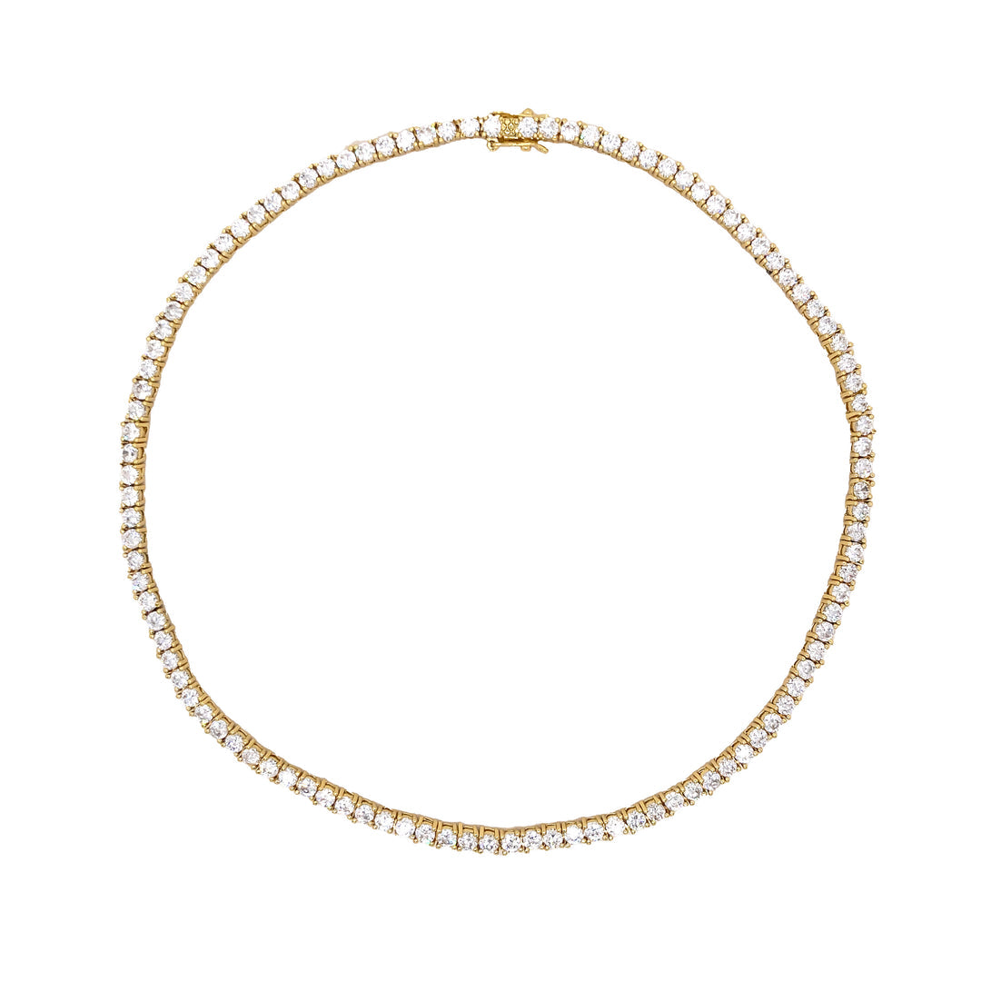 Collar Tennis Circones 3mm - Ámbar Joyas