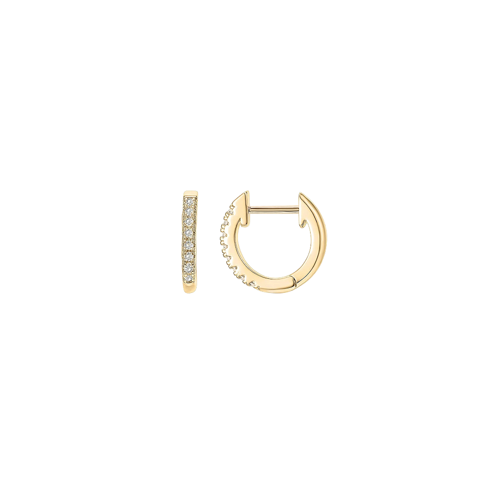 Argollas Huggies - Ámbar Joyas