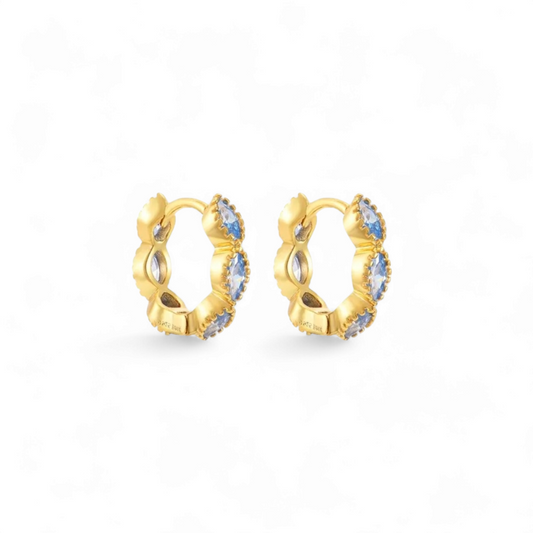 Argollas Marquise Turquesa