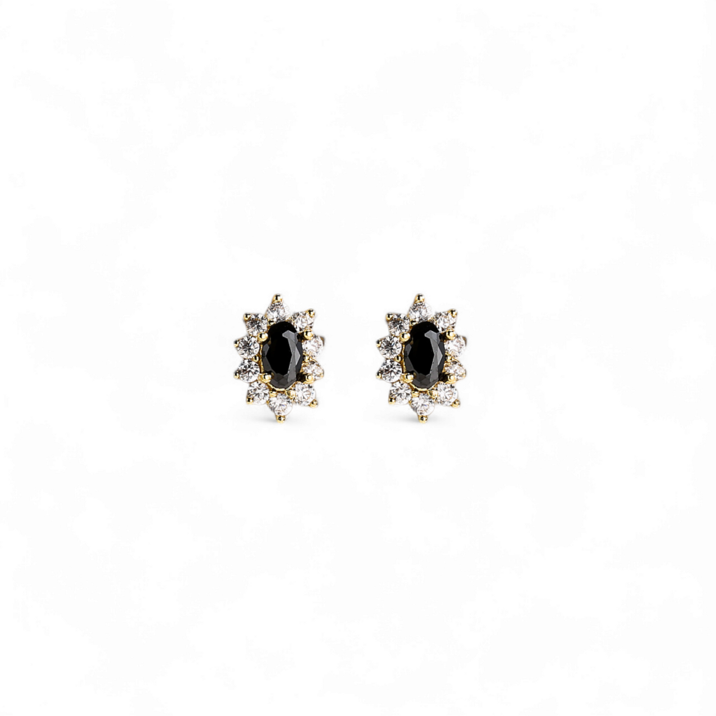 Aros Studs Vintage de Circones Azul