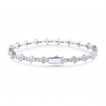 Pulsera Tennis Flores (2 Colores)