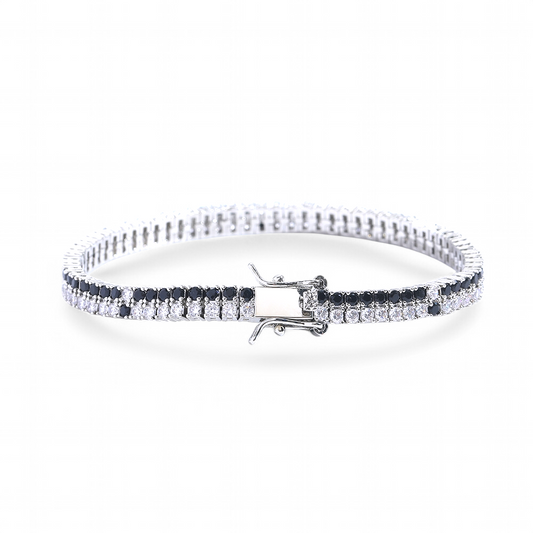 Pulsera Tennis de Doble Fila (2 Colores)