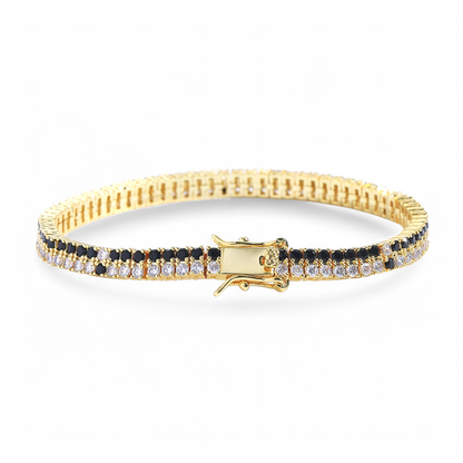 Pulsera Tennis de Doble Fila (2 Colores)