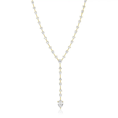 Collar Gota Y Circonitas *