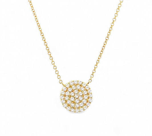 Collares Cluster Pavé - Baño 18k