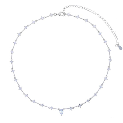 Collar Ajustable Brillante con Circonitas *