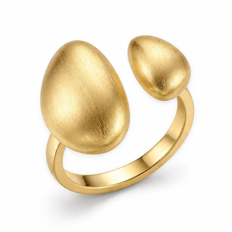 Anillo Abierto Dos Gotas