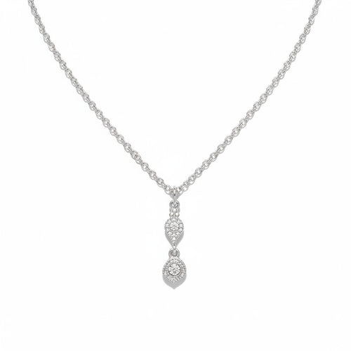 Collar Gota Circones – Baño de Plata