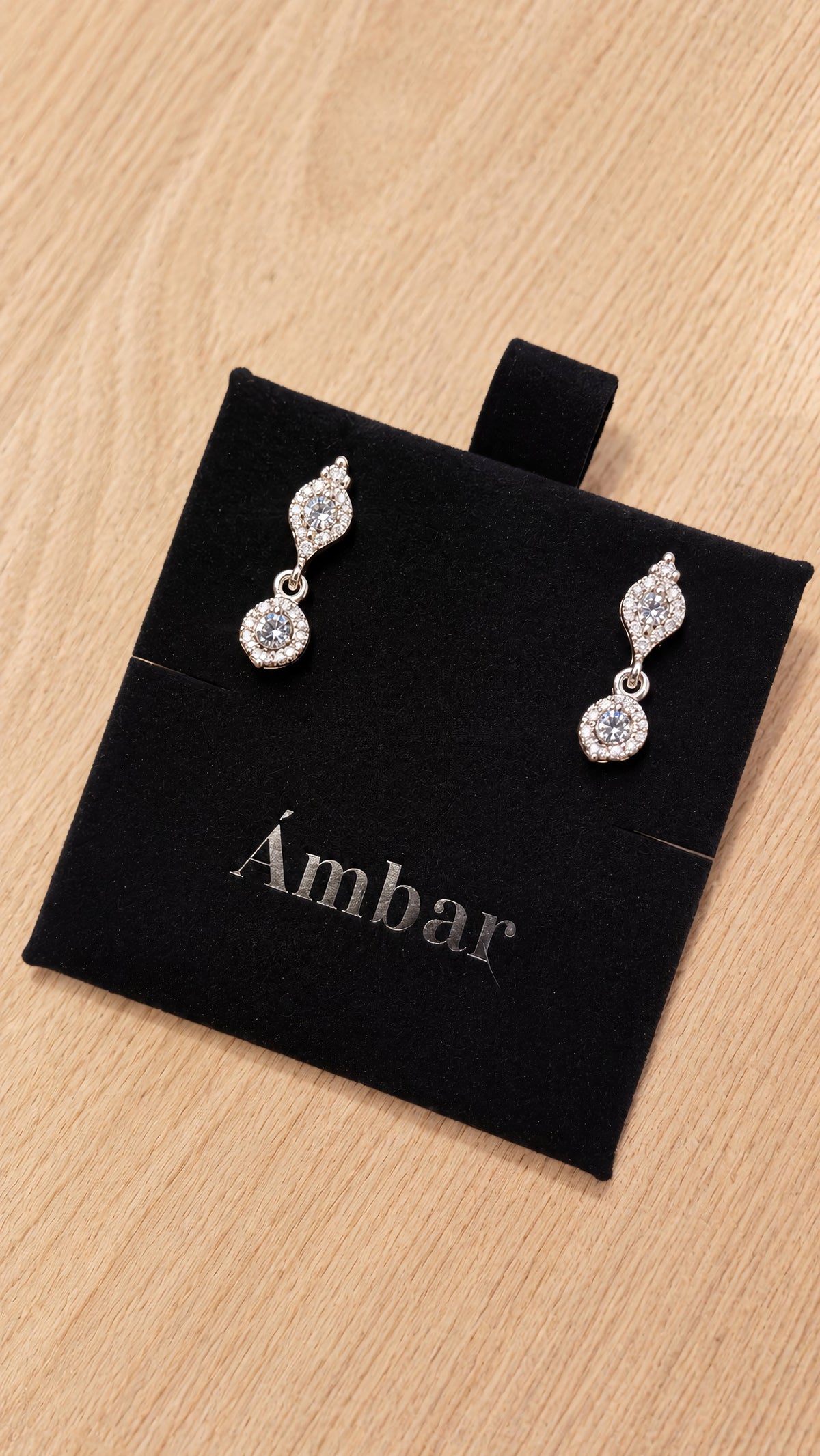Aros Colgantes Gota Circones – Baño de Plata