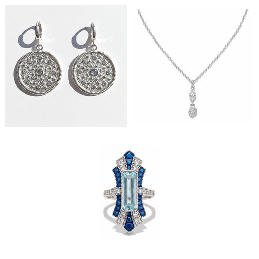 Pack Aros Grandes Brillo Plata: las 3 piezas
