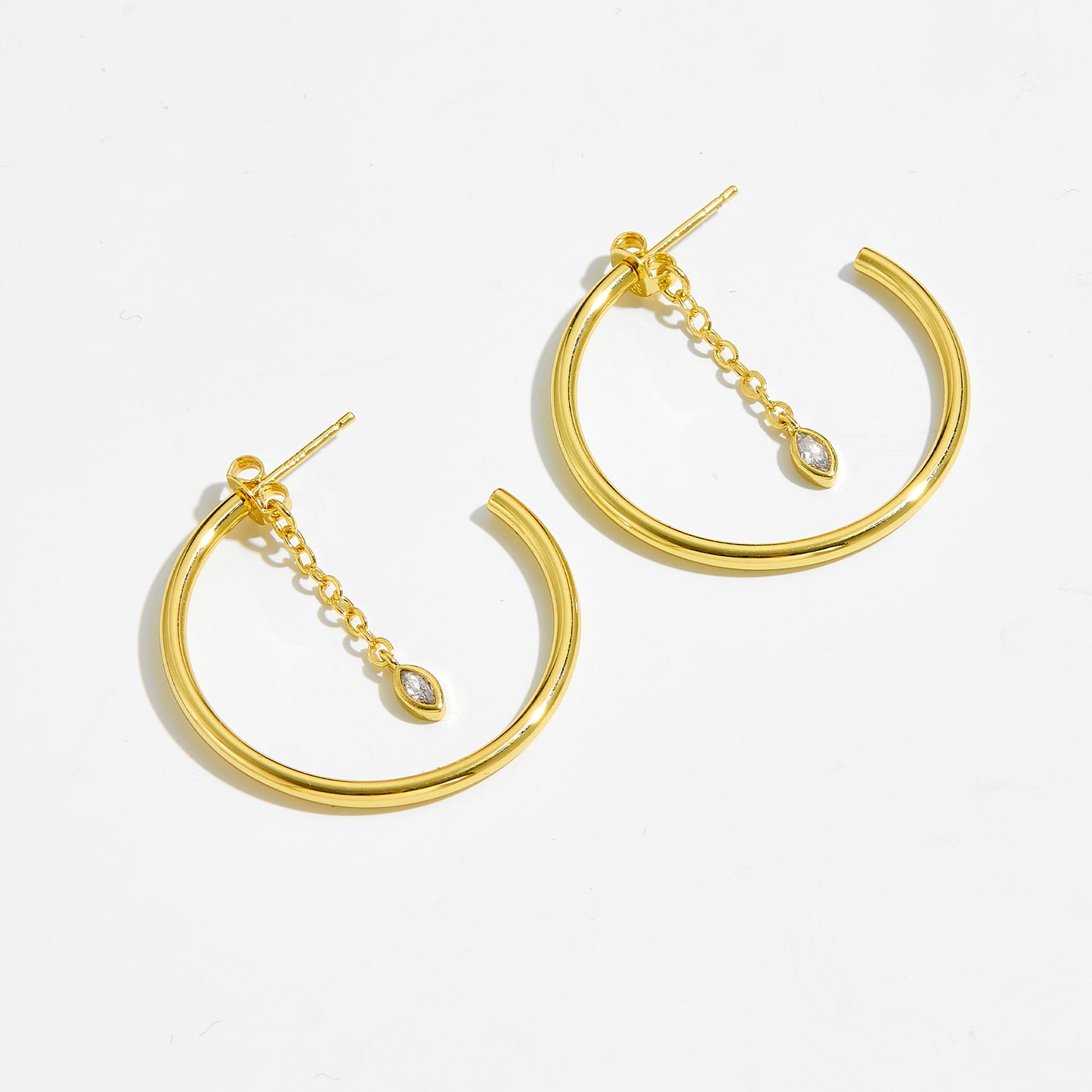 Argollas Classic con Cierre Dije