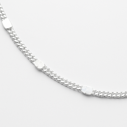 Pulsera Detalles Satinados Plata 925