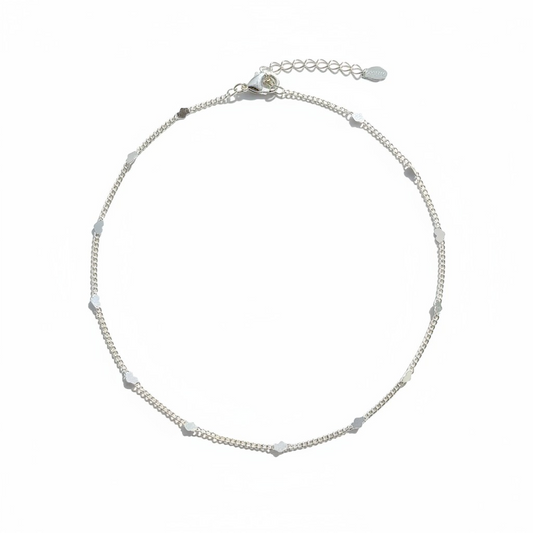 Cadena Diseño Ajustable - Baño de Rodio