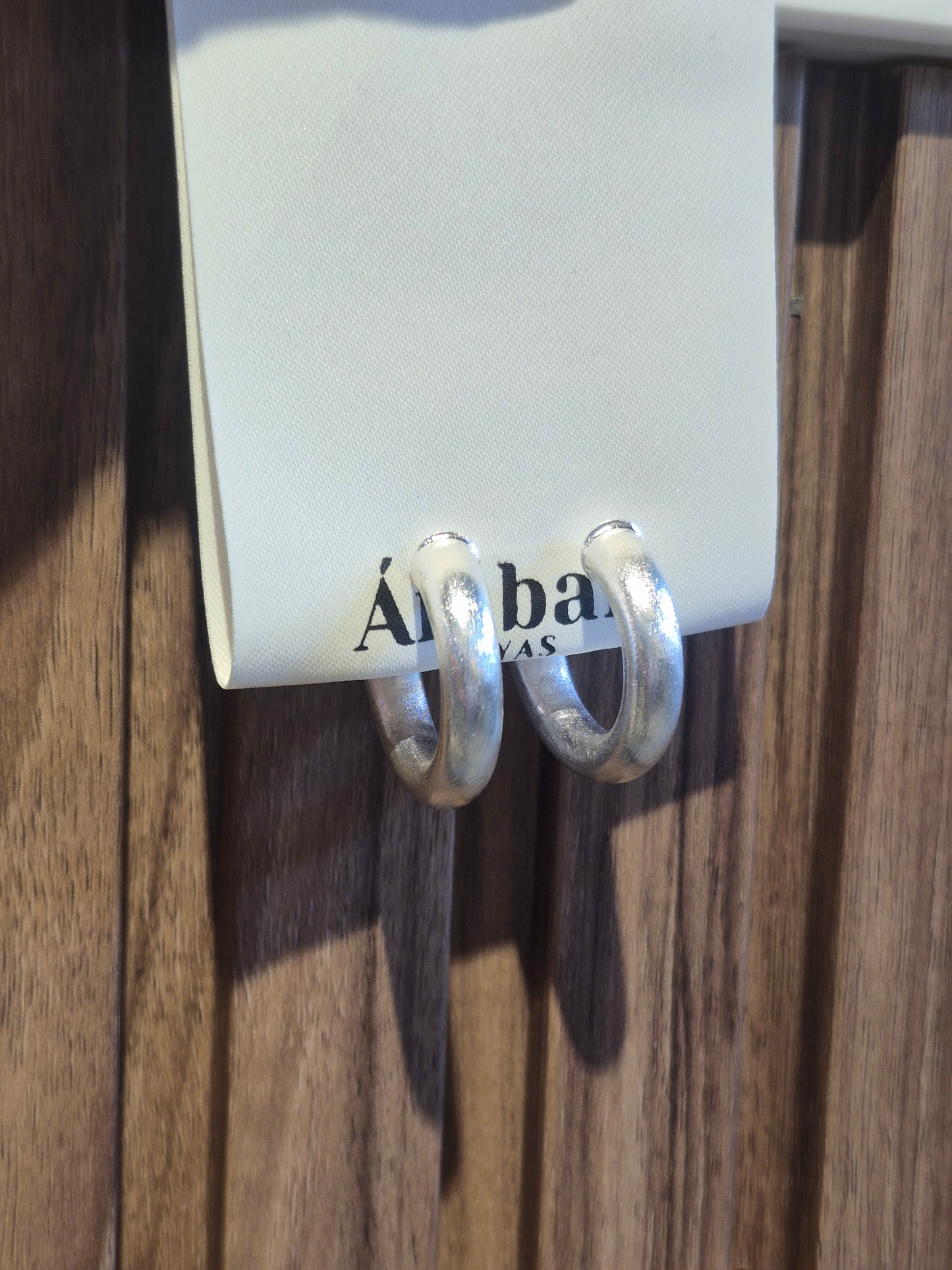 Argollas Tubulares– Baño de Rodio