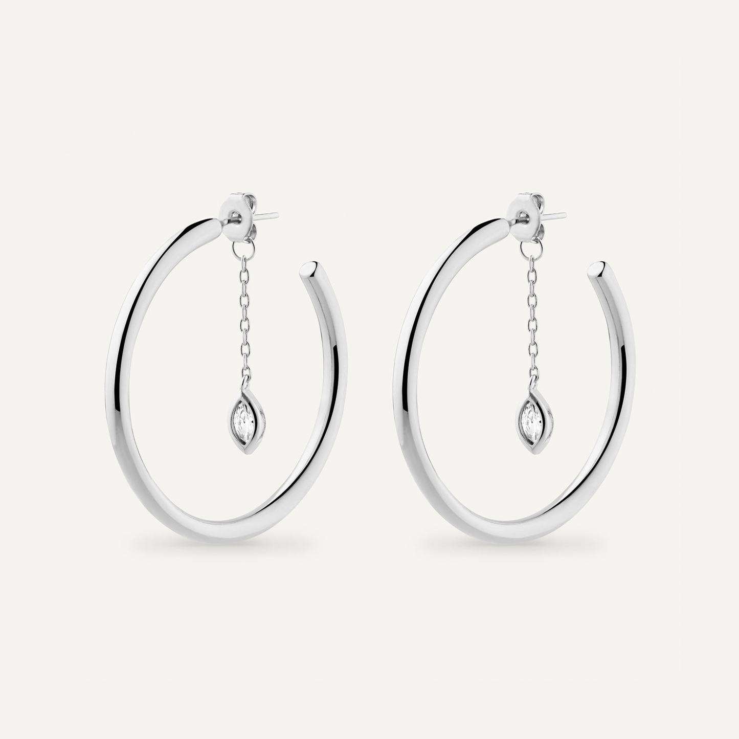 Argollas Classic con Cierre Dije