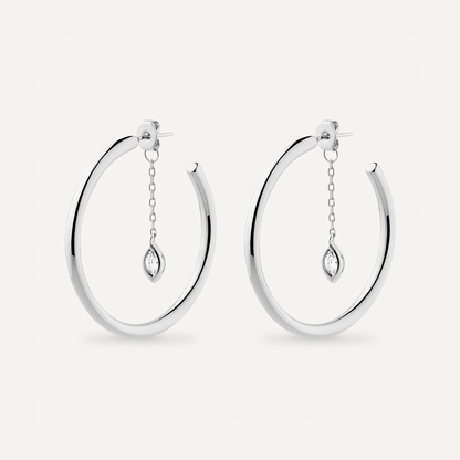 Argollas Classic con Cierre Dije