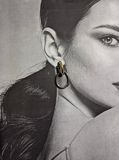 Aros Hoops Teardrop - Plata 925
