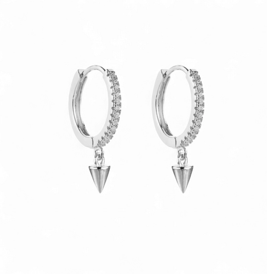 Argollas de Circones Espiga Mini (2 colores)