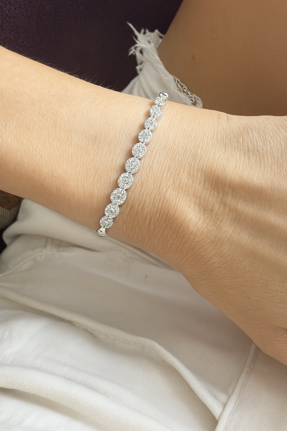 Pulsera Bubble Plata 925