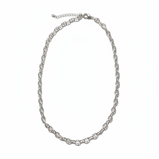 Cadena Eslabones Maxi - Baño de Rodio