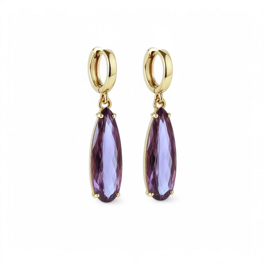 Aros Gota Morada