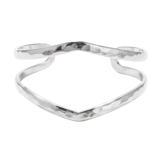 Esclava Doble Abierta - Baño de Plata