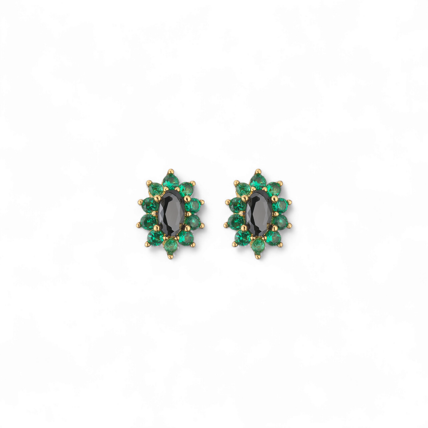 Aros Studs Vintage de Circones Azul