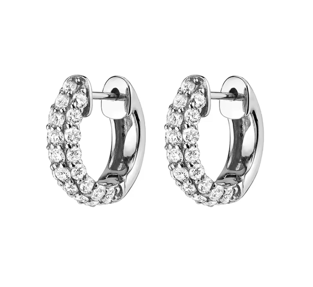 Argolla Chunky Chica - Rodio