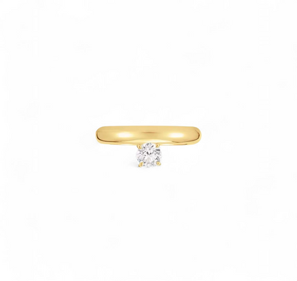 Anillo Minimal - Baňo Oro 18k