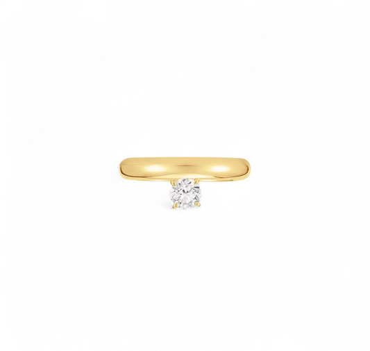 Anillo Minimal - Baňo Oro 18k